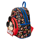 Loungefly Mickey Mouse Classic All-Over Print Mini Backpack