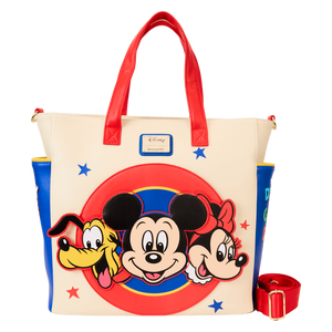 Loungefly Mickey & Friends Classic Sensational Six Convertible Backpack & Tote Bag