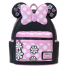 Loungefly Minnie Mouse Floral Rock The Dots Mini Backpack