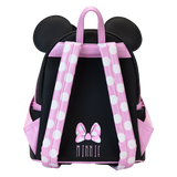 Loungefly Minnie Mouse Floral Rock The Dots Mini Backpack