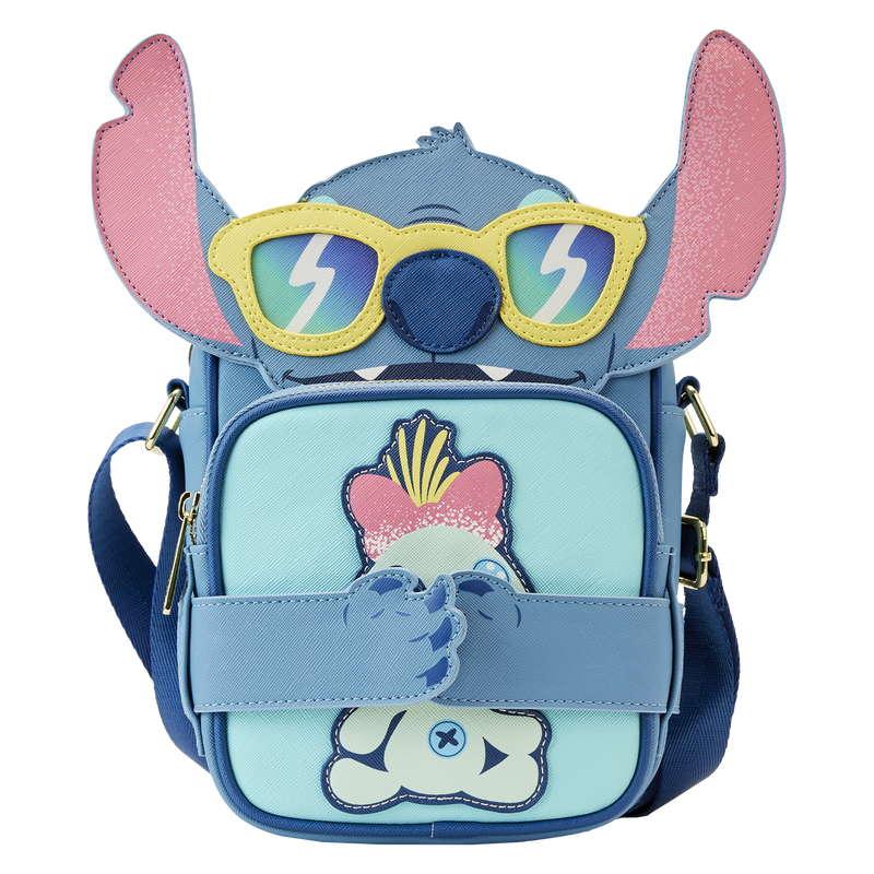 Loungefly Disney Stitch Holiday Cosplay Crossbody Bag