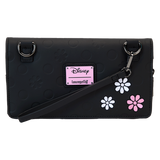 Loungefly Minnie Mouse Floral Rock The Dots Clutch Crossbody Bag