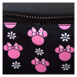 Loungefly Minnie Mouse Floral Rock The Dots Clutch Crossbody Bag