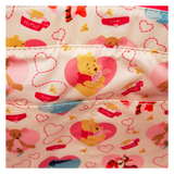 Loungefly Winnie The Pooh & Friends Hearts Convertible Backpack & Tote Bag