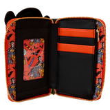 Loungefly Winnie The Pooh Skeleton Tigger Cosplay Glow Zip Around Wallet