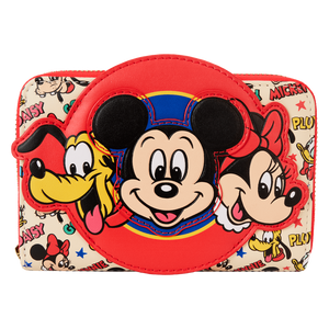 Loungefly Mickey & Friends Classic All-Over Print Zip Around Wallet