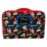 Loungefly Mickey & Friends Classic All-Over Print Zip Around Wallet