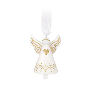 Hallmark Mini Little Angel Porcelain Ornament, 1.25"