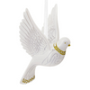 White and Gold Dove Hallmark Ornament