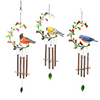 Windchime Birds on Leaves