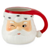 Winking Santa Holiday Sculpted Mug, 23.5 oz.