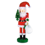 Winking Santa Nutcracker Figurine, 14"