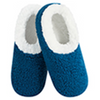 Women's Classic SnooziesÂ® Cozy Teddy Sherpa Solid Color Blue