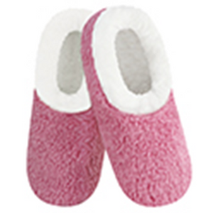 Women's Classic SnooziesÂ® Cozy Teddy Sherpa Solid Color Pink