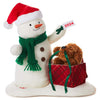 Hallmark Wrapped in Joy Singing Snowman Plush With Motion, 10"