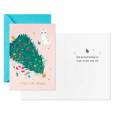 Hallmark Wreck the Halls Packaged Christmas Cards, Set of 5