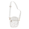 Zoey Crossbody Puffy Bag (White)