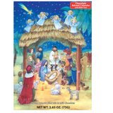 Chocolate Advent Calendar & Nativity Story with Bible Text