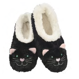 Women's Furry Animals Cozy SnooziesÂ® Black Cat