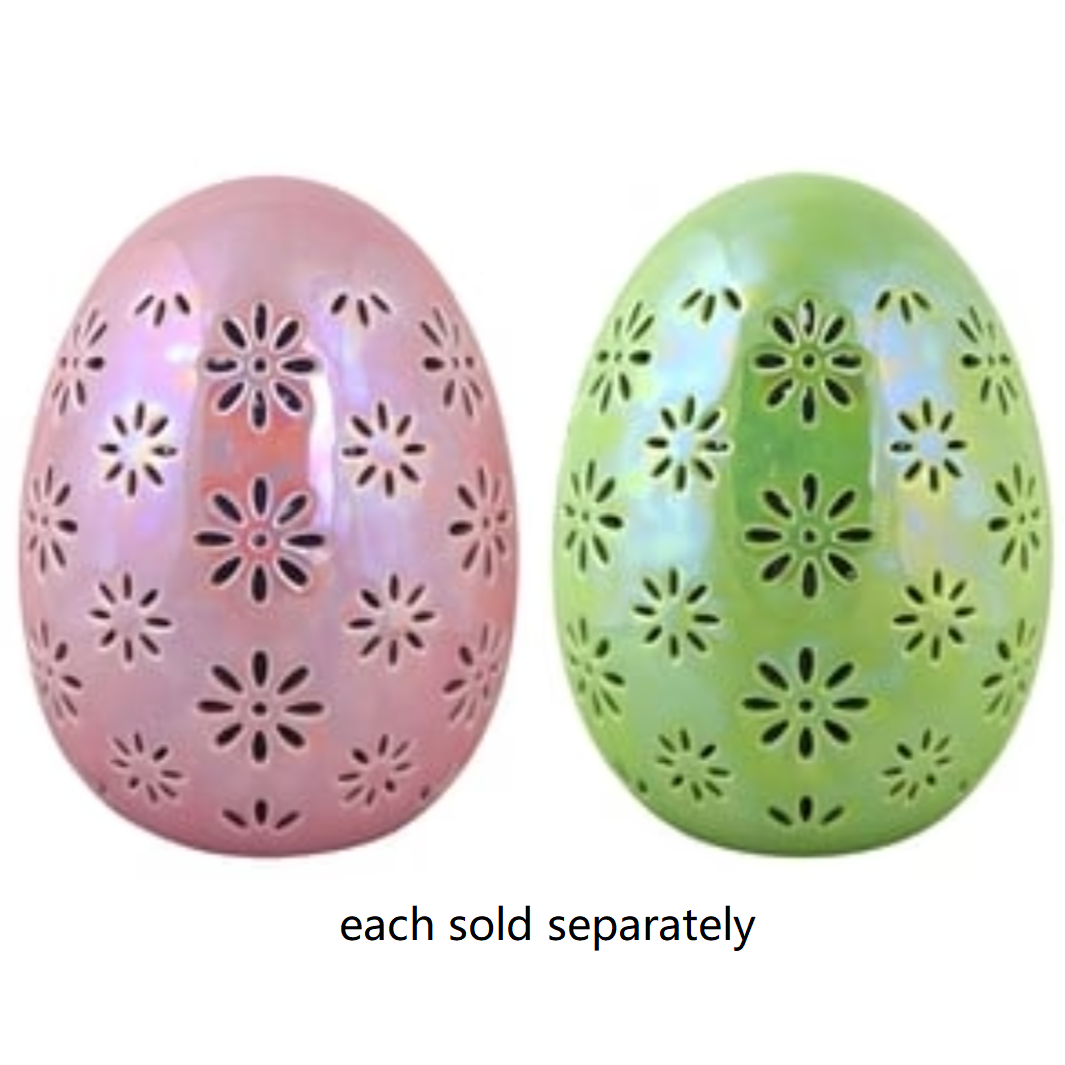 5pcs store iridescent Easter Eggs Lightup Decor