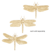 4" Golden Dragonfly Figurine