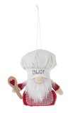 Gnome Chef Ornaments (Enjoy) - Gather, Eat, Drink 