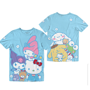 Loungefly Sanrio Hello Kitty & Pet Friends Screen Printed Unisex Tee