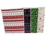 Red Cardinal Holiday Flannel Throw 50"x60"