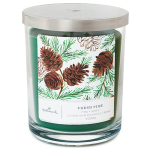 Hallmark Fresh Pine 3-Wick Jar Candle, 16 oz.