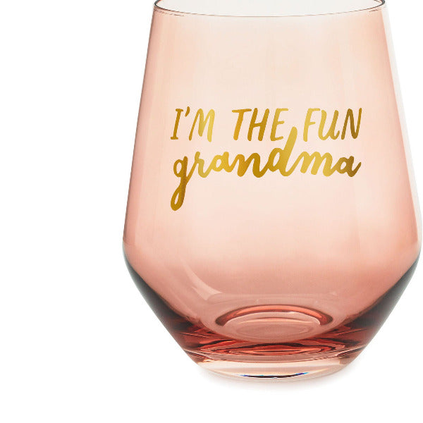 Moms Just Wanna Have Fun Wine Glass, 19.27 oz.