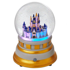 Hallmark Walt Disney World 50th Anniversary Castle Snow Globe With Light  and Sound