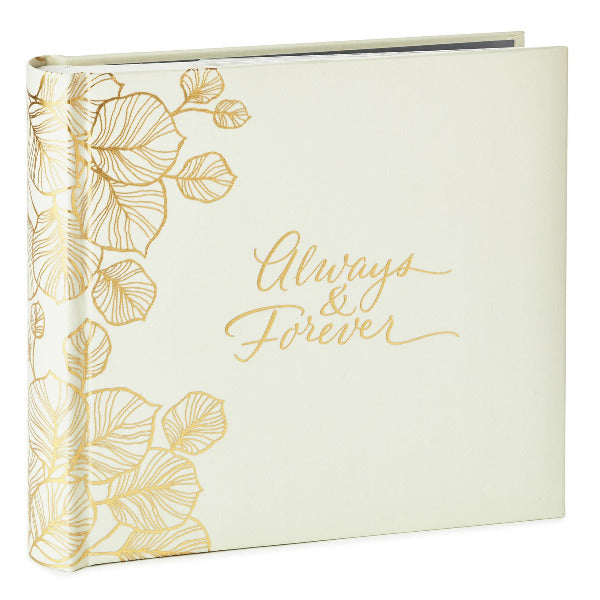 Navy and Gold Geometric Design Photo Album