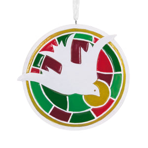 Vida Dove Stained Glass Hallmark Ornament