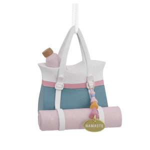 Yoga Mat and Bag Hallmark Ornament