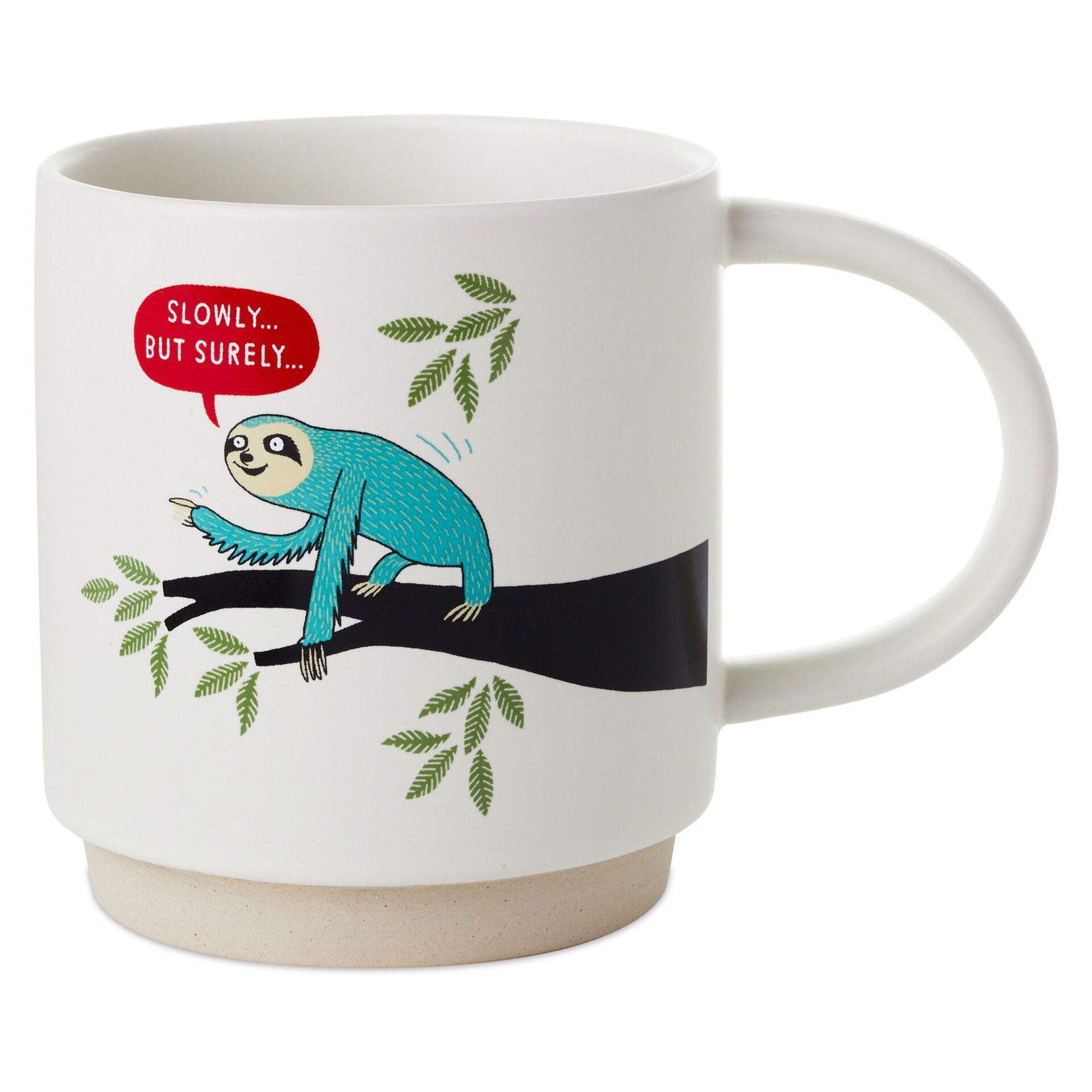 Hallmark Sloth Slowly But Surely Funny Mug, 16 oz. – Steve's Hallmark