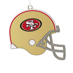 NFL San Francisco 49ers Helmet Souvenir Memorabilia Glass Football Barware