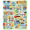 Hallmark Gilmore Girls Stars Hollow Map Blanket, 50x60