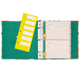 Hallmark Bright Citrus Customizable Recipe Organizer Book