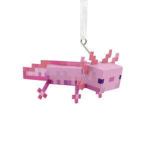 Hallmark Minecraft Axolotl Hallmark Ornament