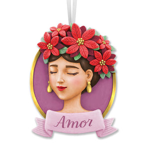 Hallmark Amor Lady Vida Ornament