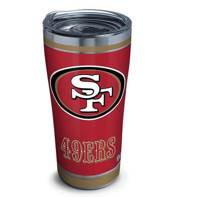 San Fransisco 49ers 20 oz Stainless Steel Tervis Tumbler Hot/Cold –  Mulligans Golf Center