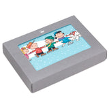 Hallmark Peanuts® Gang Ice-Skating Blank Christmas Note Cards, Pack of 10