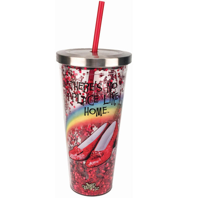 Spoontiques - Harry Potter Tumbler - Gryffindor Glitter Cup with Straw - 20  oz - Acrylic - Red in 2023