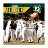 MLB Merchandise 2023 12 x 12 Team Logo Wall Calendar