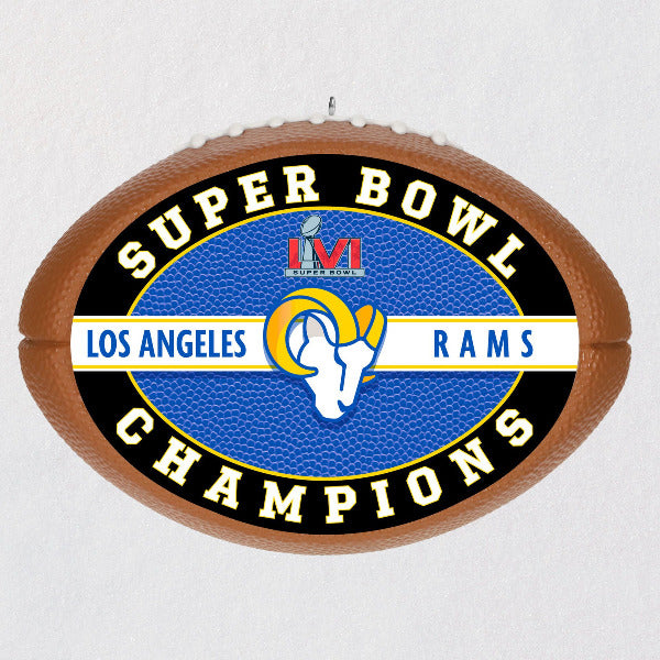 Los Angeles Rams Christmas Tree Holiday Ornament nfl football