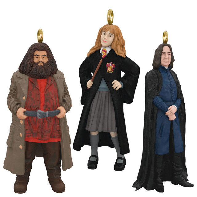 Hallmark 2023 Mini Harry Potter The Wizarding World Metal Ornaments, Set of 3