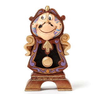 Jim Shore “Beauty and the Beast” Cogsworth Figurine