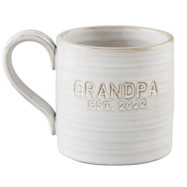 Mud Pie Grandpa Est. 2022 Mug