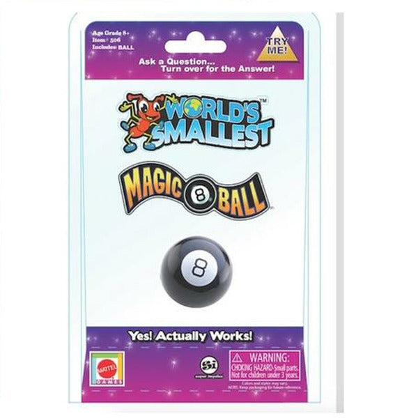 World s Smallest Magic 8 Ball Steve s Hallmark