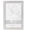 Malden Belmore Silver Braided Rope 4"x6" Photo Frame